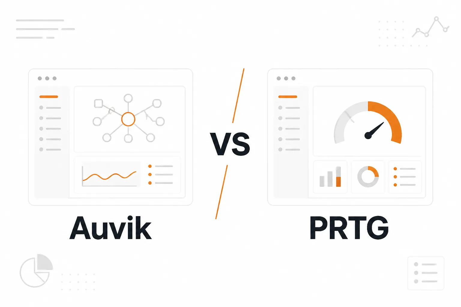Auvik vs PRTG comparison for MSPs