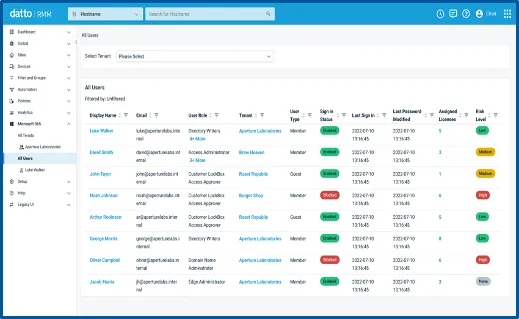 Datto RMM M365 integration module